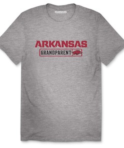 Arkansas Razorbacks Logo Grandparent Unisex Short Sleeve T-Shirt