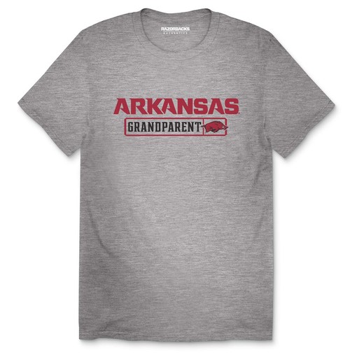 Arkansas Razorbacks Logo Grandparent Unisex Short Sleeve T-Shirt