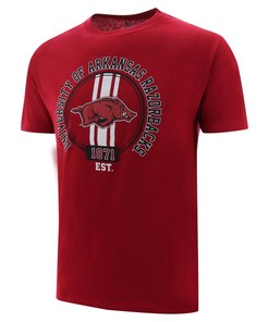 Arkansas Razorbacks Mascot Jersey Short Sleeve T-Shirt Cardinal - Hogs Shirt Gifts for Razorbacks Lovers