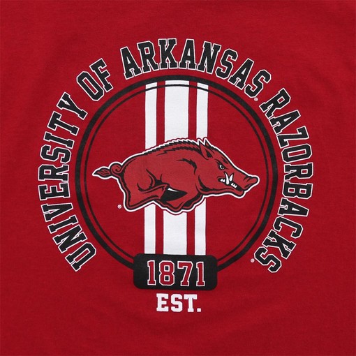 Arkansas Razorbacks Mascot Jersey Short Sleeve T-Shirt Cardinal - Hogs Shirt Gifts for Razorbacks Lovers - Image 2