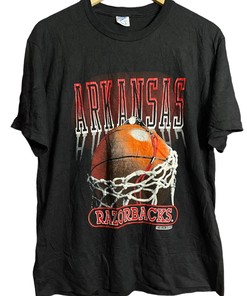 Arkansas Razorbacks Men's Basketball T-Shirt Sweatshirt Hoodie - Vintage Style
