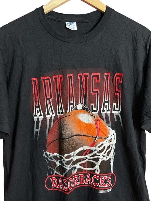 Arkansas Razorbacks Men's Basketball T-Shirt Sweatshirt Hoodie - Vintage Style - Image 2