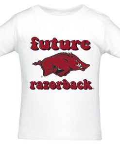 Arkansas Razorbacks Retro Shield Long Sleeve T-Shirt - Hogs Football Clothing - Unisex