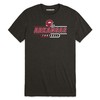 Arkansas Razorbacks Scrimmage Football Short Sleeve T-Shirt - Dark Cardinal Hogs Shirt Gifts for Razorbacks Lovers
