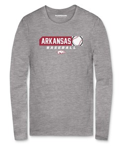 Arkansas Razorbacks Sports Legend Long Sleeve T-Shirt - Baseball Hogs Shirt Gifts for Razorbacks Lovers