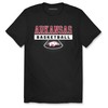 Arkansas Razorbacks Top of the Key Short Sleeve T-Shirt - Hogs Shirt Gifts for Razorbacks Lovers
