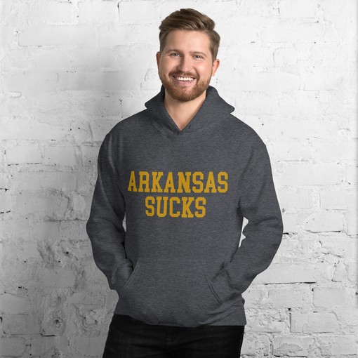 Arkansas vs. Missouri Rivalry Sucks Hoodie Sweatshirt - NCAA Shirts Women - Image 2