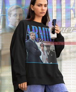 Armie Hammer Homage Sweatshirt, Retro Movie T-shirts for Men, Funny Movie Shirts for Fans