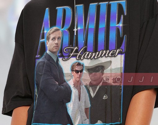 Armie Hammer Vintage Shirt - Classic Movie T-Shirts for Fans of Armie Hammer - Image 2