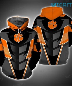 Armor Clemson Tigers All Over Print 3D Hoodie for Men and Women
