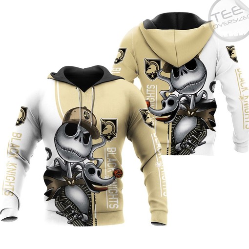 Army Black Knights 3D Hoodie All Over Print with Jack Skellington and Zero