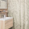 Art Nouveau Floral Patterns Shower Curtain, Eco-Friendly and Waterproof for Your Bathroom