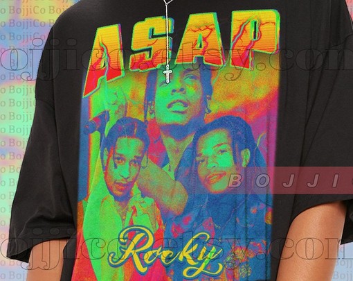 Asap Rocky Fan T-Shirt - Classic Movie T-Shirts for Hip-Hop Fans - Image 2