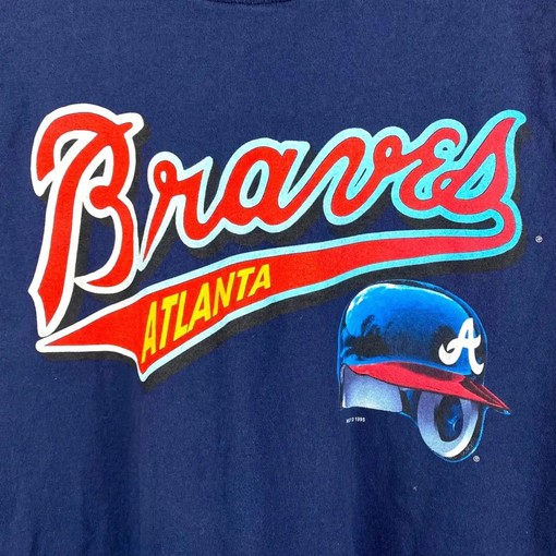 Atlanta Braves American Baseball MLB T-Shirt, Hoodie, Sweatshirt Gift for Atlanta Braves Fans - Vintage Style 1995 - Image 2