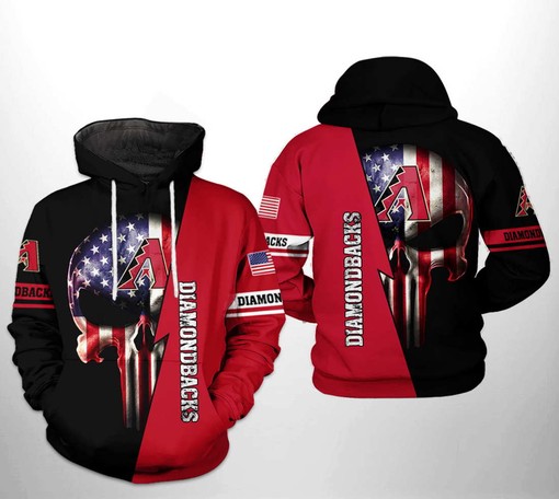 Atlanta Braves MLB 3D All-Over Print Skull Zipper Hoodie for Men and Women