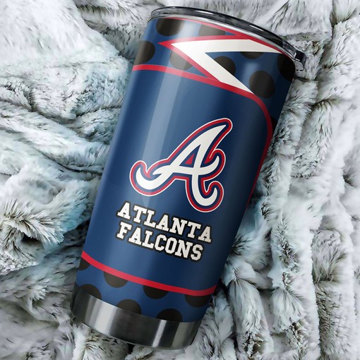 Atlanta Braves MLB Tumbler with Personalized Touch - Perfect Tumbler for Braves Fanatics