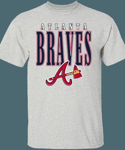 Atlanta Braves Retro 1990s MLB T-Shirt Sweatshirt Hoodie Gifts for Baseball Fans - Vintage Style