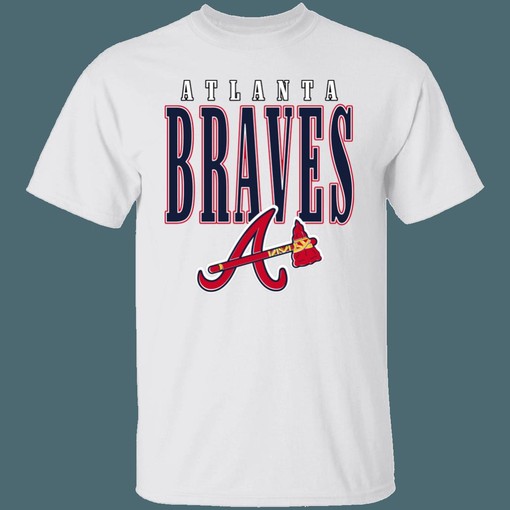 Atlanta Braves Retro 1990s MLB T-Shirt Sweatshirt Hoodie Gifts for Baseball Fans - Vintage Style - Image 2