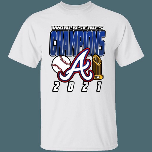 Atlanta Braves Retro MLB T-Shirt Sweatshirt Hoodie Gifts for Baseball Fans - 2021 World Series Champions