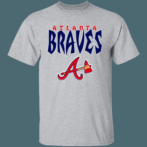 Atlanta Braves Vintage MLB T-Shirt Sweatshirt Hoodie Gifts for Baseball Fans - Vintage Style