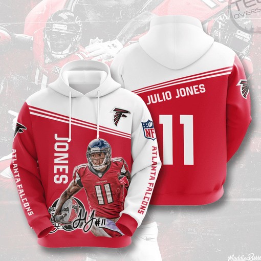 Atlanta Falcons 3D All-Over Print Hoodie with Custom Graphics
