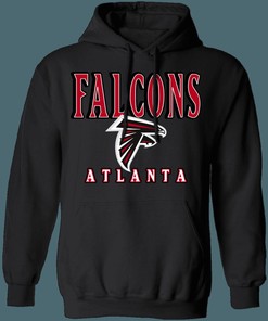 Atlanta Falcons NFL Women's Huddle Up Sweatshirt Hoodie - Sporty Chic