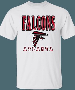 Atlanta Falcons Retro NFL Sport Shirt - Franchise Logo Design