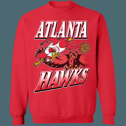 Atlanta Hawks 1970s Vintage NBA Sweatshirt Hoodie Shirt for NBA Fans - Retro Style