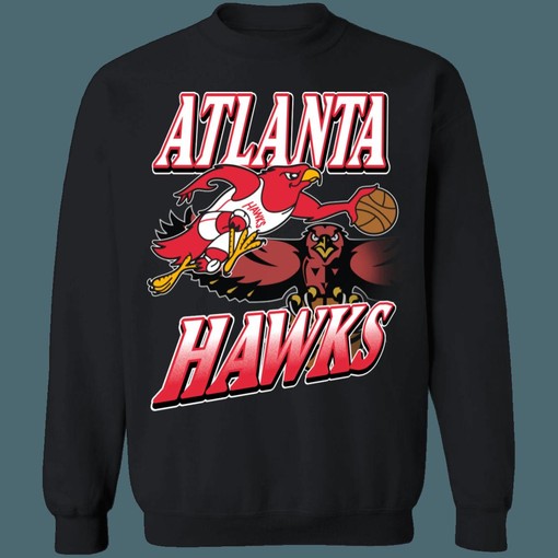 Atlanta Hawks 1970s Vintage NBA Sweatshirt Hoodie Shirt for NBA Fans - Retro Style - Image 2