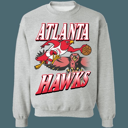 Atlanta Hawks 1970s Vintage NBA Sweatshirt Hoodie Shirt for NBA Fans - Retro Style - Image 3