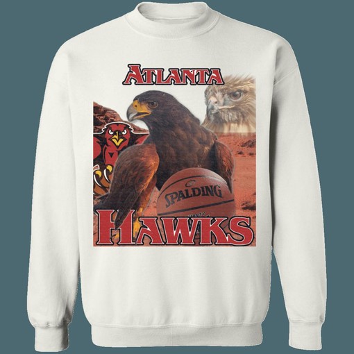 Atlanta Hawks Creature Collection Vintage NBA Vintage Sweatshirt Hoodie Shirt for NBA Fans - Retro Style - Image 4