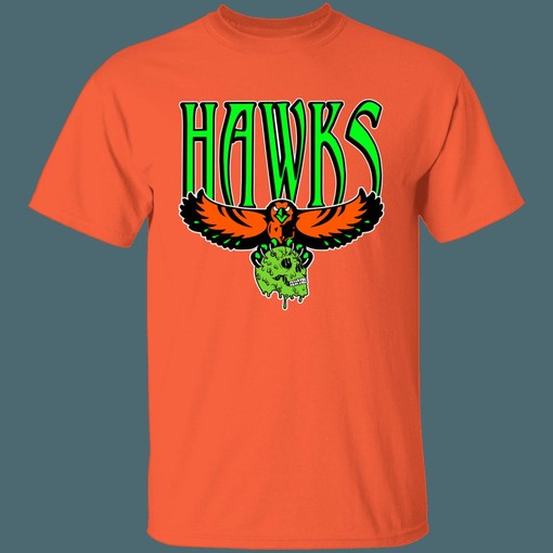 Atlanta Hawks Halloween Retro NBA Fan T-Shirt Sweatshirt Hoodie - Vintage Style
