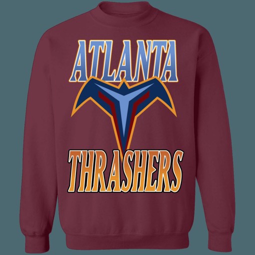 Atlanta Thrashers Retro NHL Sweatshirt Hoodie T-Shirt for Hockey Lovers Sweater - Vintage Style
