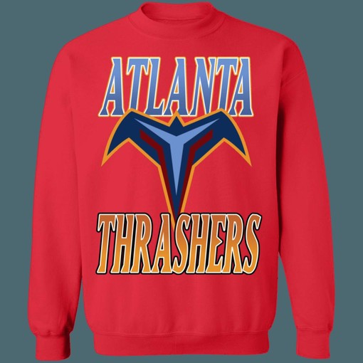 Atlanta Thrashers Retro NHL Sweatshirt Hoodie T-Shirt for Hockey Lovers Sweater - Vintage Style - Image 2