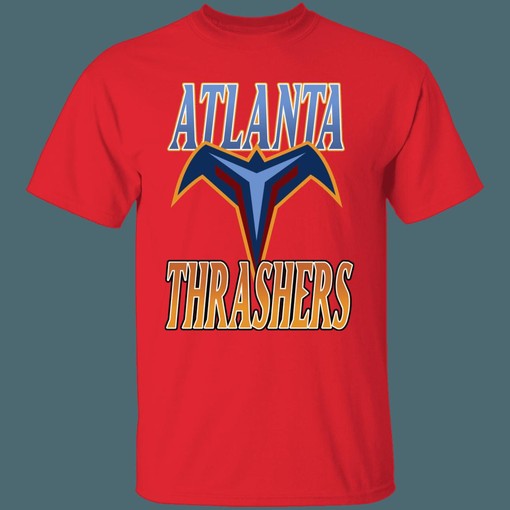 Atlanta Thrashers Retro NHL T-Shirt Sweatshirt Hoodie National Hockey League Shirt - Vintage Style
