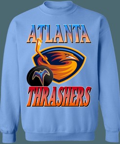 Atlanta Thrashers Vintage NHL Sweatshirt Hoodie T-Shirt for Hockey Lovers Sweater - Vintage Style