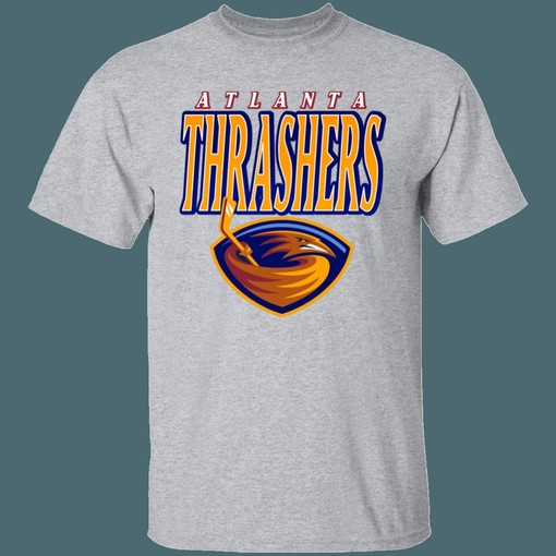 Atlanta Thrashers Vintage NHL T-Shirt Sweatshirt Hoodie Gifts for NHL Fans - Vintage Style - Image 2