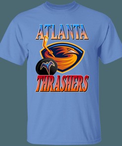 Atlanta Thrashers Vintage NHL T-Shirt Sweatshirt Hoodie National Hockey League Shirt - Vintage Style