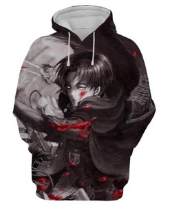 Attack On Titan Blood 3D Printed All Over Print Hoodie - Ideal for Anime Lovers