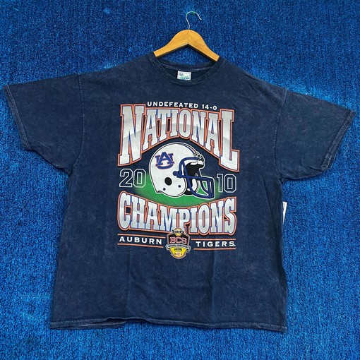 Auburn Tigers 2010 NCAA Football National Champions 2X T-Shirt Sweatshirt Hoodie Gifts for Fans - Retro Style