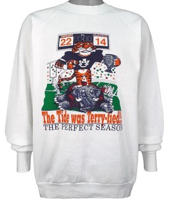 Auburn Tigers Crewneck Sweatshirt, Shirt, T-Shirt, Hoodie - Vintage Style 1990s