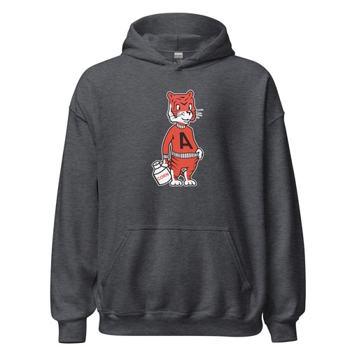Auburn Tigers Moonshine Hoodie Sweatshirt Sport Shirt - 1950s Artwork - Rare - Image 3