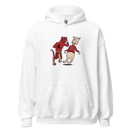 Auburn vs. Georgia Rivalry "Right in the Kisser" Hoodie - Unisex NCAA Shirts