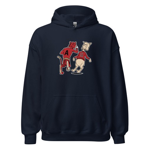 Auburn vs. Georgia Rivalry "Right in the Kisser" Hoodie - Unisex NCAA Shirts - Image 2