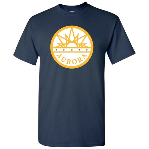 Aurora City Flag Basic Shirt Sweatshirt Pullover Hoodie with NCAA Shirts Style