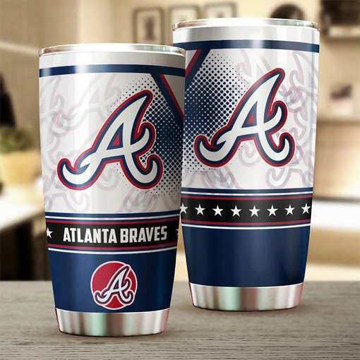 Authentic Atlanta Braves MLB Tumbler for True Fans with Custom Engraving and Logo - Image 2