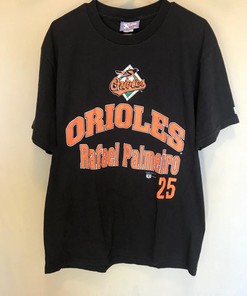 Authentic MLB Apparel: 1996 Rafael Palmeiro Baltimore Orioles T-Shirt with Player Name and Number