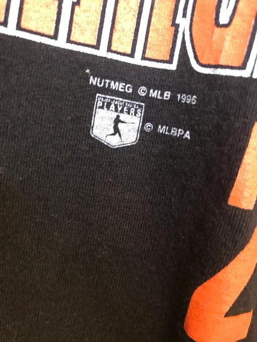 Authentic MLB Apparel: 1996 Rafael Palmeiro Baltimore Orioles T-Shirt with Player Name and Number - Image 2