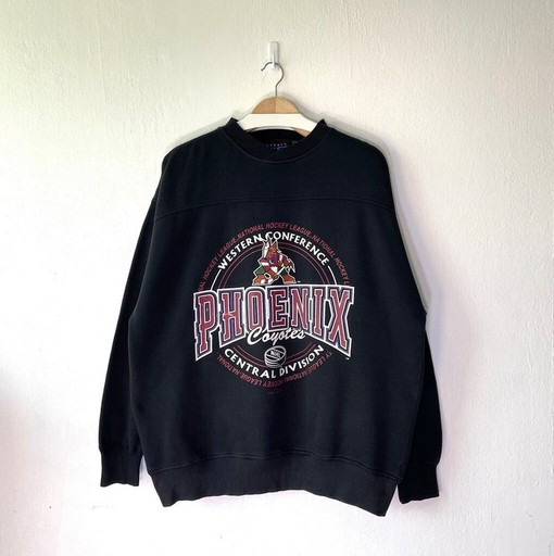 Authentic Phoenix Coyotes Crewneck Sweatshirt, Shirt, and Hoodie Set - Ideal for Fans