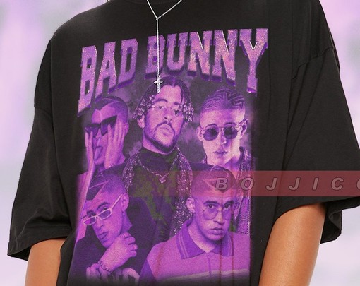 BAD BUNNY PLAYBOY Shirt, Bad Bunny Benito Antonio Shirt, Hip-hop T-shirt, Ocasio Vintage shirt - Image 2